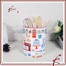 big full decal porcelain tooling holder